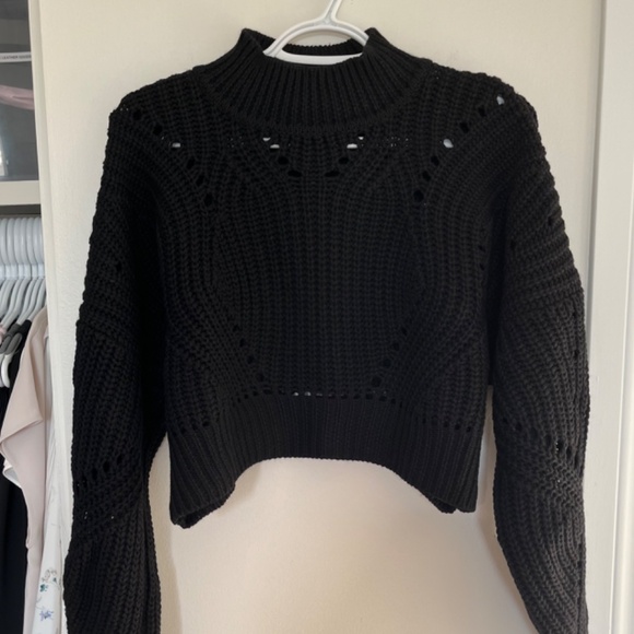 Aritzia Wilfred⎜GOULAINE SWEATER⎜BLACK - Picture 9 of 9